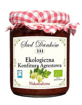 Zuckerarme Stachelbeermarmelade BIO 270 g - SAD DANKÓW